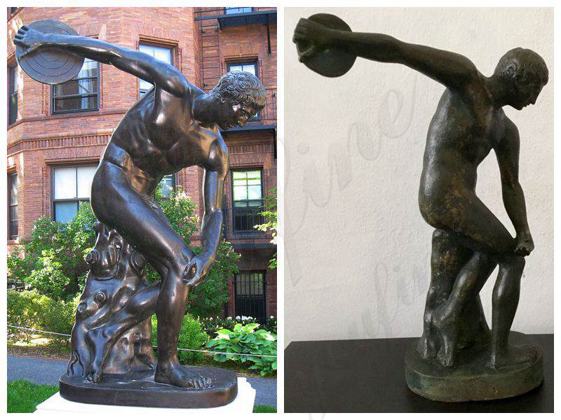 Famous Art Bronze Discobolus Sculpture Replica Supplier BOKK-790 - Bronze Classical Sculpture - 1