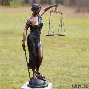 Greek Bronze Goddess of Justice Themis Sculpture for Sale BOKK-816