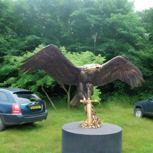 Outdoor Life Size Eagle Statue BOKK-343