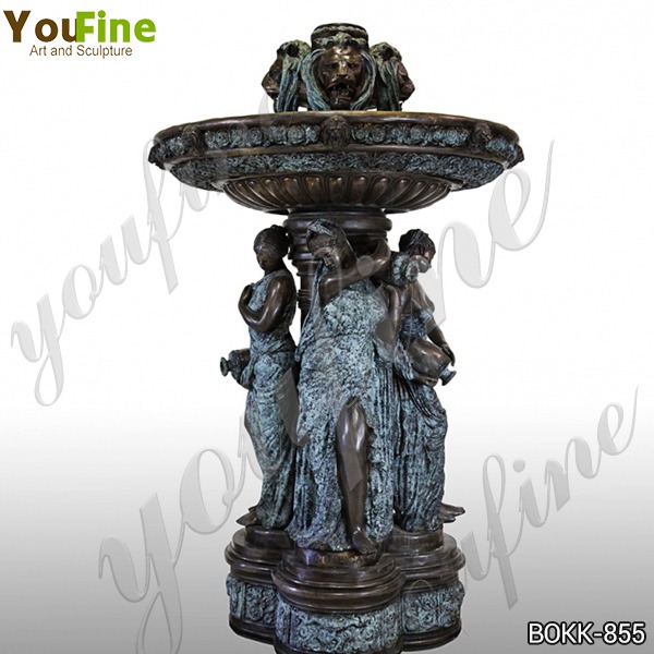 Outdoor Bronze Garden Fountain- YouFine Sculpture