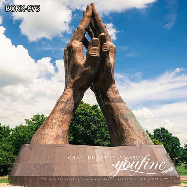 Large Size Praying Hands Statue Replica Custom Design for Sale