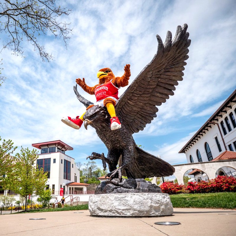 Large Metal Eagle Sculpture art