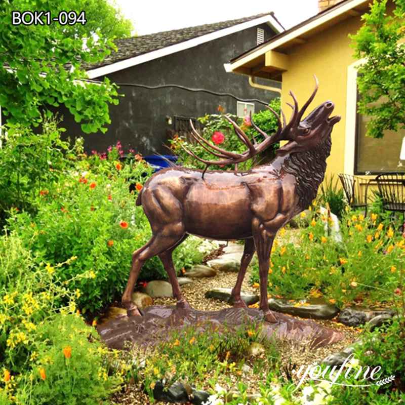 Why Is Life-Size Bronze Elk Statue So Popular