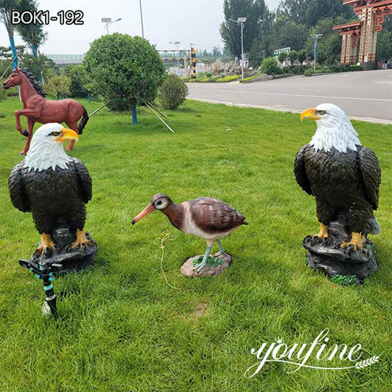 Custom Bronze Outdoor Eagle Statue: