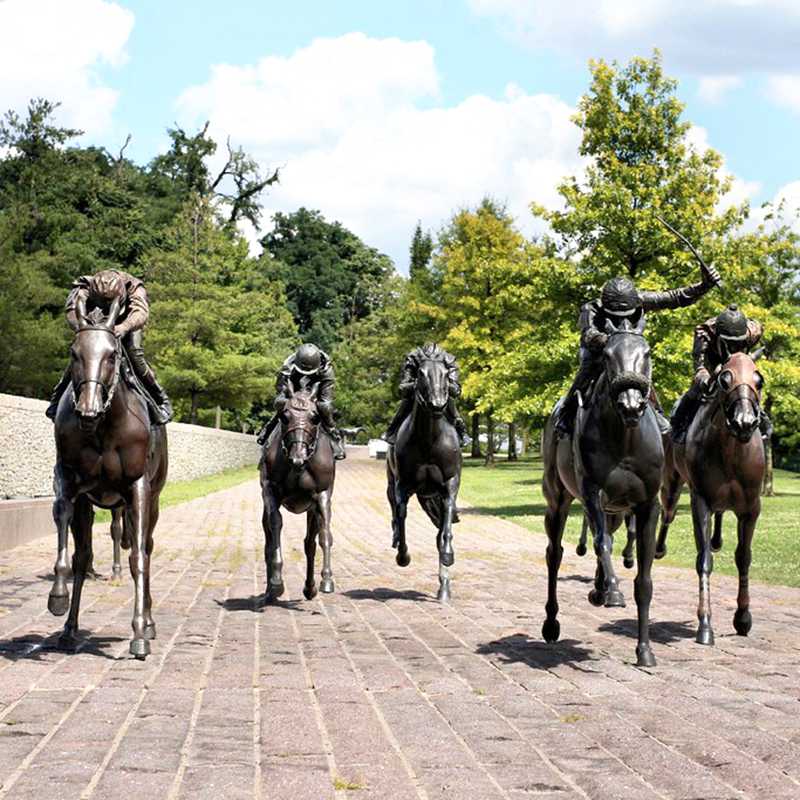 Outdoor Bronze Horse Sculpture for Sale