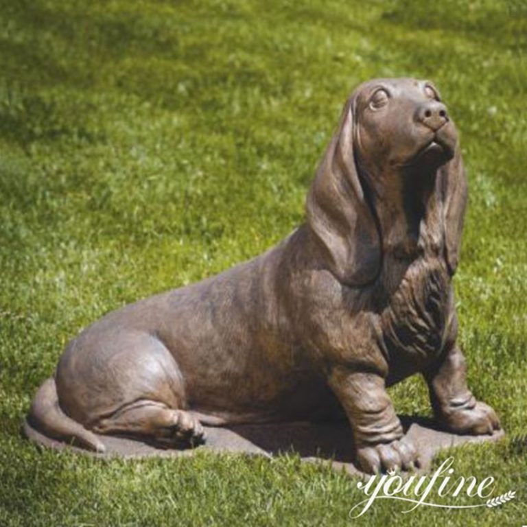 Bronze Custom Dog Garden Statue Youfine Sculpture