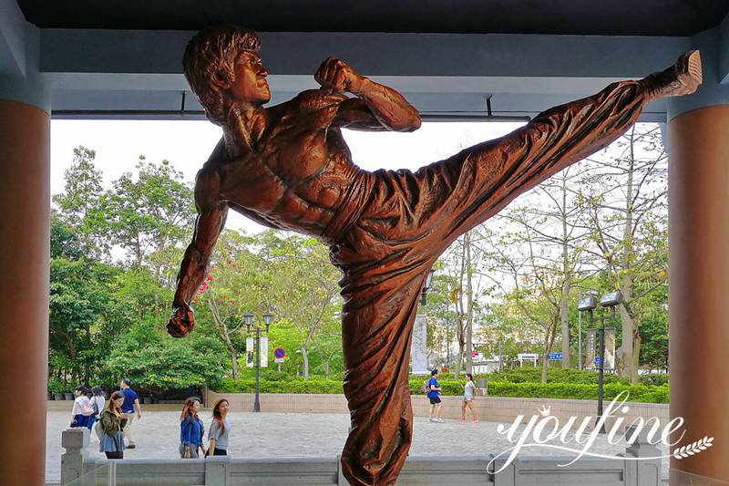 What is the Bronze Bruce Lee Statue