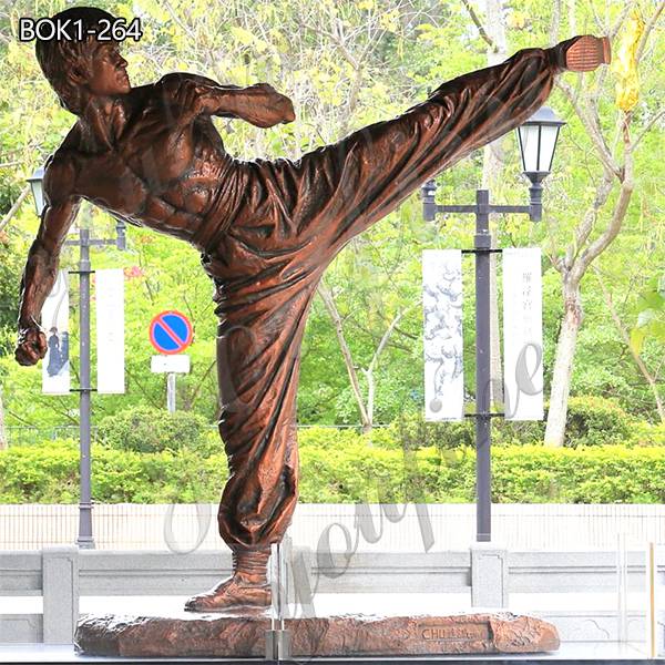 brozne Martial arts-YouFine Sculpture