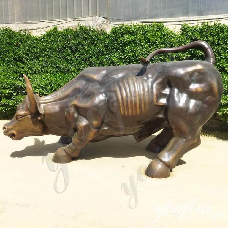 Charging Wall Street Bull Statue Replica - YouFine Sculpture