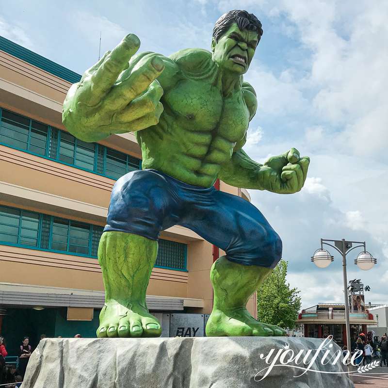 Incredible Hulk Man Statue - YouFine Bronze Sculpture