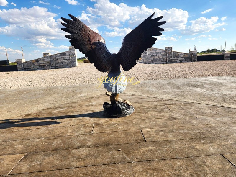 Bronze Bald Eagle Sculpture for Sale BOK1-240 - Bronze Eagle Sculpture - 3