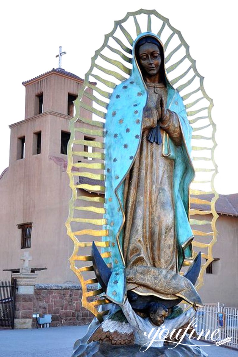 Bronze Our Lady Of Guadalupe Statue - YouFine Sculpture