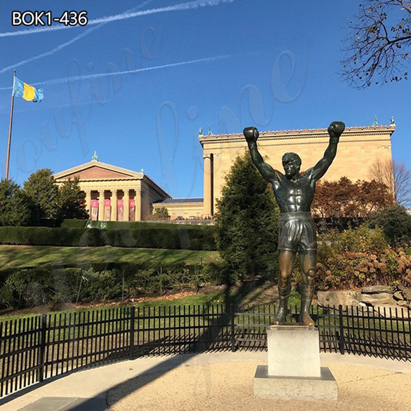 Famous Bronze Rocky Balboa Statue Replica - YouFine Sculpture