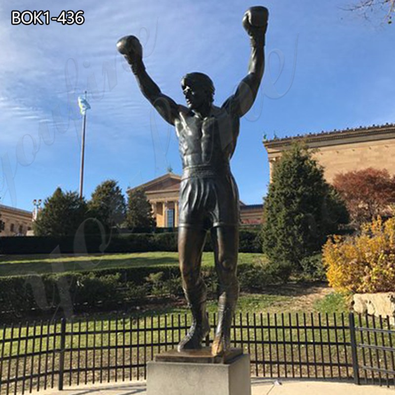 Famous Bronze Rocky Balboa Statue Replica - YouFine Bronze Sculpture