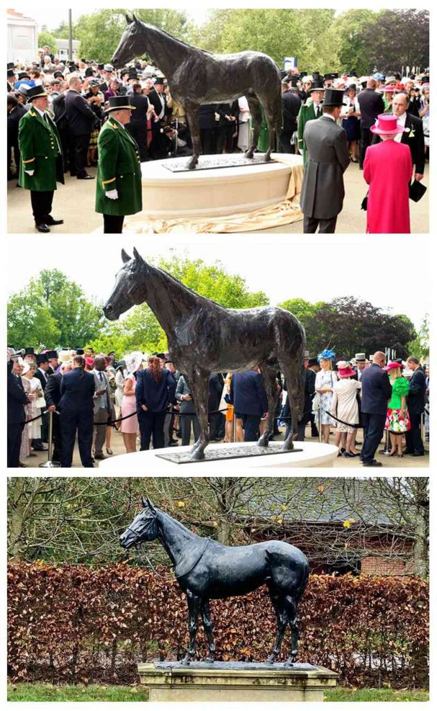 Red Rum Garden Bronze Racing Horse Statue Aintree Racecourse Replica - Bronze Horse Statues - 4