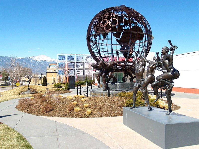 Olympic Strength statue