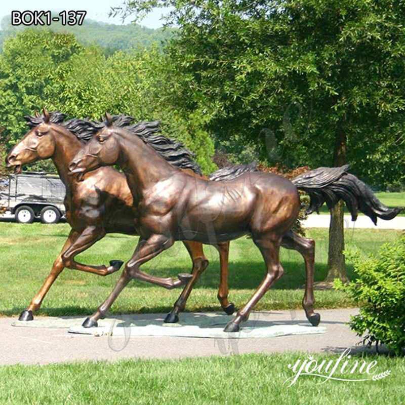 Outdoor Still Water Horse Head Statue Replica for Sale - Bronze Horse Statues - 7