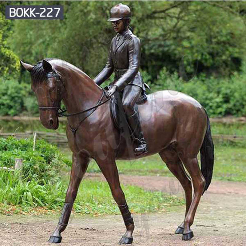 Outdoor Still Water Horse Head Statue Replica for Sale - Bronze Horse Statues - 8