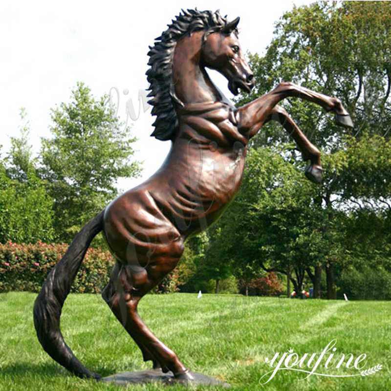 Outdoor Still Water Horse Head Statue Replica for Sale - Bronze Horse Statues - 9