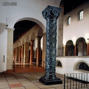 Exquisite Bronze Bernward Column Church Decor for Sale