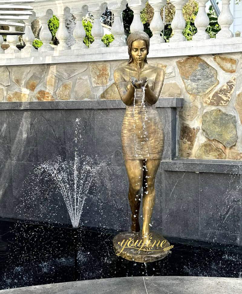 Małgorzata Chodakowska Bronze Statue Female Fountains - Blog - 12