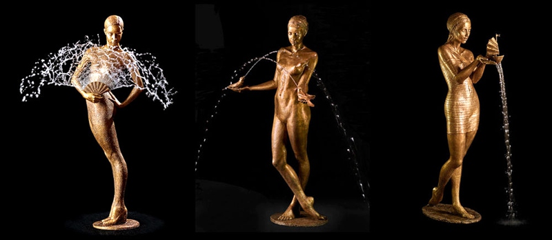 Małgorzata Chodakowska Bronze Statue Female Fountains - Blog - 3