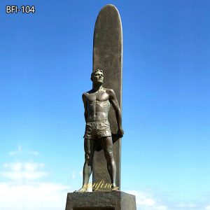 Large Bronze Surfer Statue for Beach BFI-104