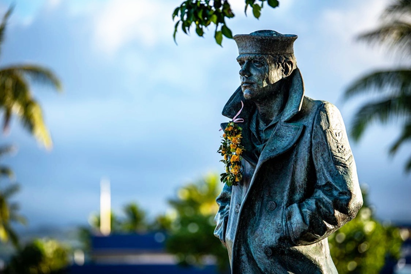 Navy Bronze The Lone Sailor Statue - Bronze Military Statues - 3