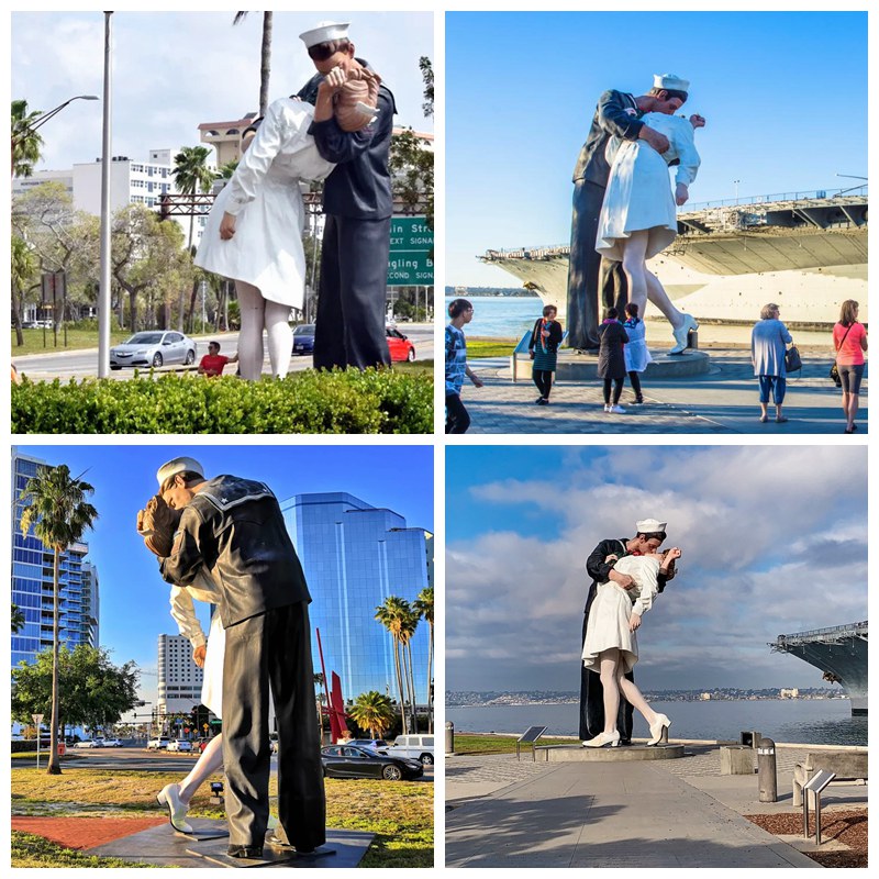 What is the Story Behind the Kissing Sailor Statue? - Blog - 2