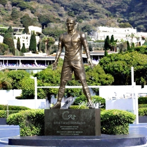 Full Size Bronze Madeira Ronaldo Statue BFI-038