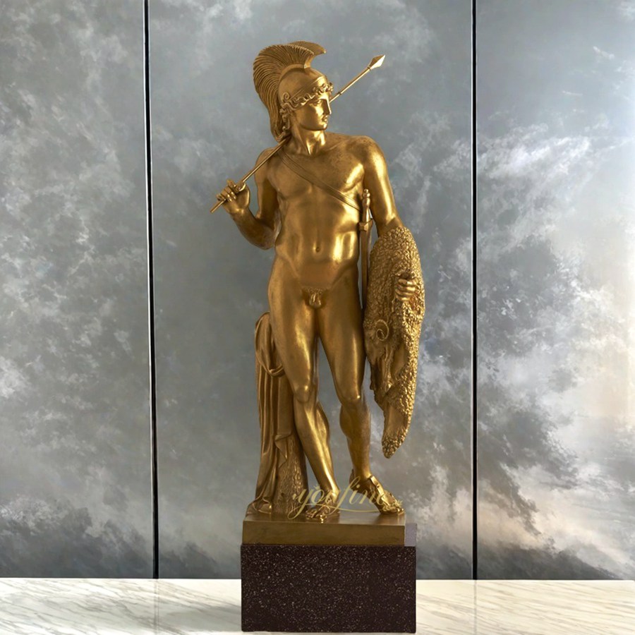 Life Size Bronze Jason with Golden Fleece BFI-149 - Bronze Famous Sculpture - 3